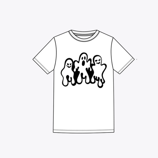 Playful Ghosts Graphic T-shirt